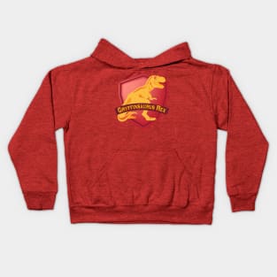 Mesozogwarts Gryffinsaurus Rex Kids Hoodie